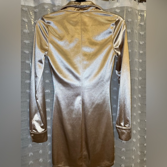 Beautiful Rose Gold Mini Dress - Picture 5 of 6